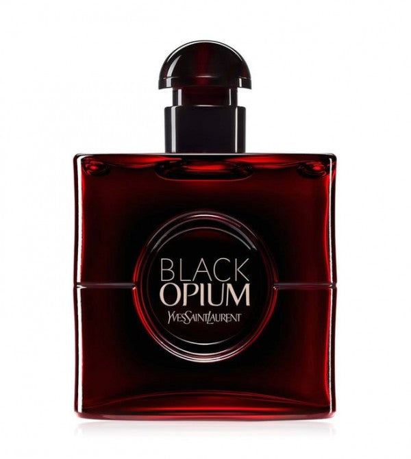 YSL BLACL OPIUM  OVER RED