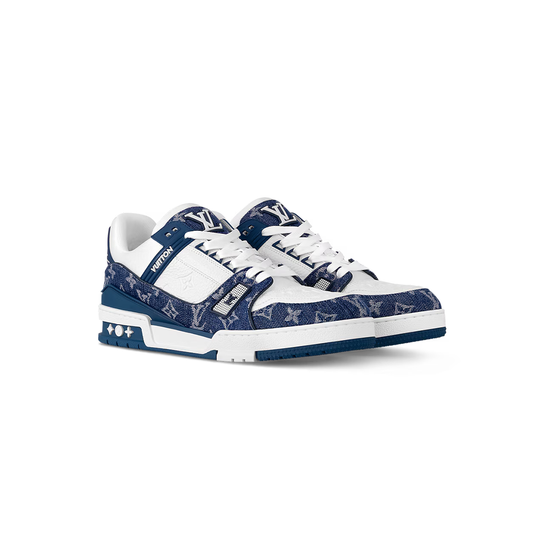 LV Trainer Sneaker – Blue